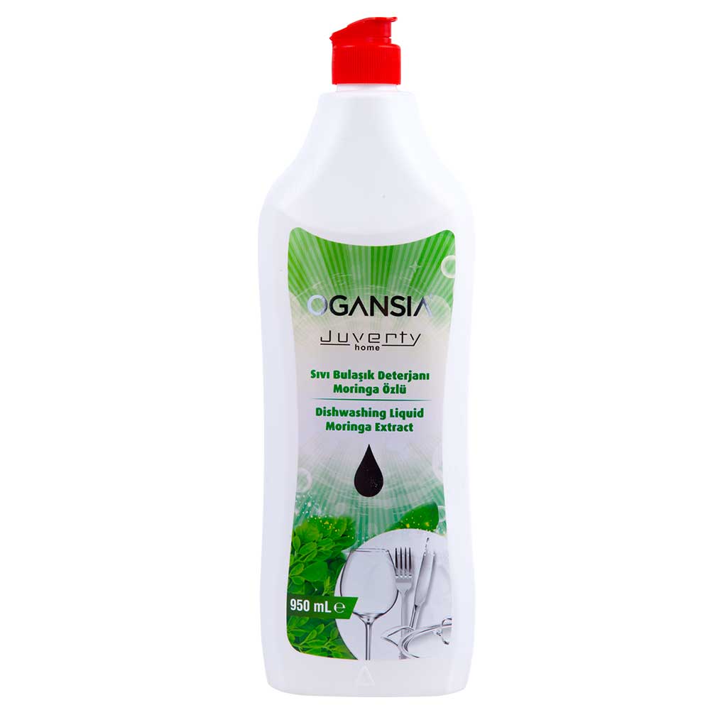 Concentrated Liquid Dishwashing Detergent With Moringa Extract